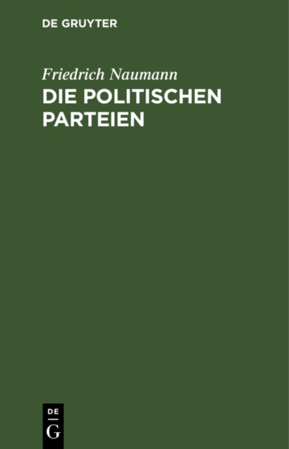 Die politischen Parteien, PDF eBook