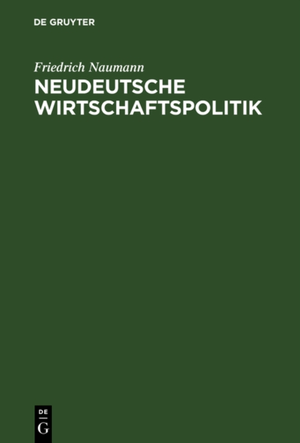 Neudeutsche Wirtschaftspolitik, PDF eBook