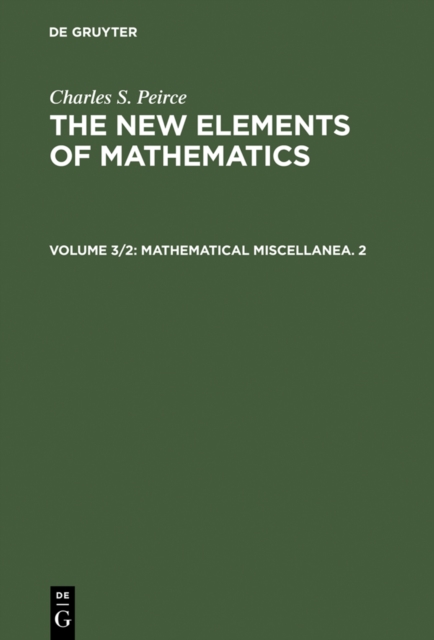 Mathematical Miscellanea. 2, PDF eBook