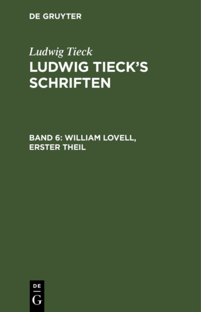 William Lovell, Erster Theil, PDF eBook