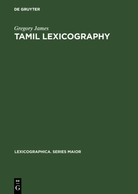 Tamil lexicography, PDF eBook