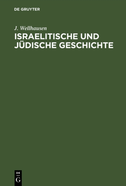 Israelitische und judische Geschichte, PDF eBook