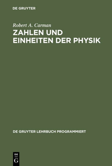 Zahlen und Einheiten der Physik, PDF eBook