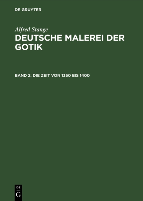 Die Zeit Von 1350 Bis 1400, Hardback Book