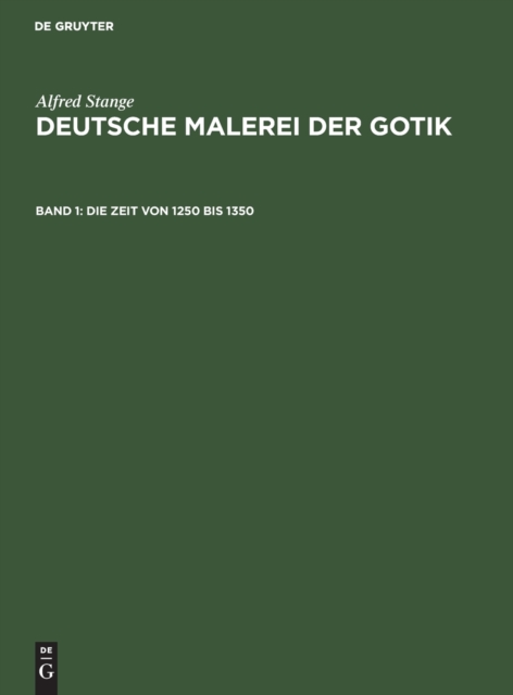 Die Zeit Von 1250 Bis 1350, Hardback Book