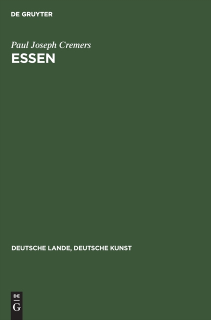 Essen, Hardback Book