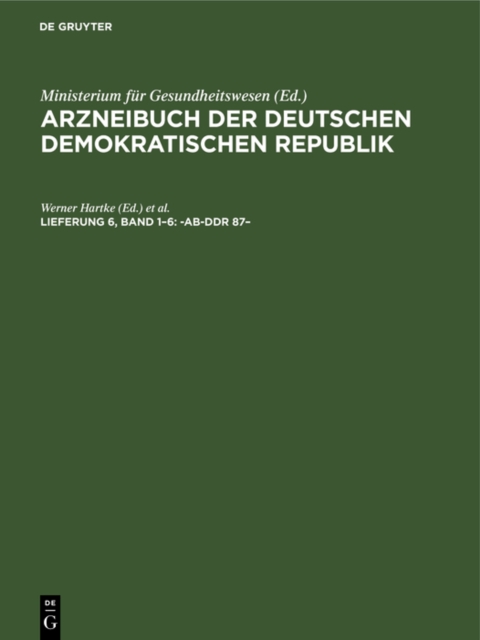 -AB-DDR 87-, PDF eBook
