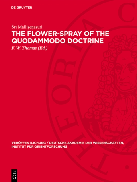 The Flower-Spray of the Quodammodo Doctrine, PDF eBook