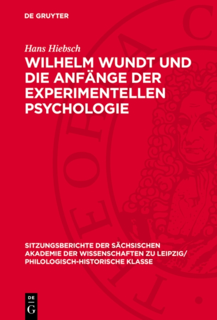 Wilhelm Wundt und die Anfange der experimentellen Psychologie, PDF eBook