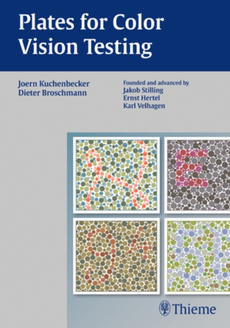 Plates for Color Vision Testing, Hardback Book