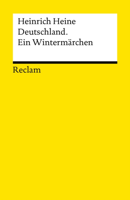 Deutschland. Ein Wintermarchen : Reclams Universal-Bibliothek, EPUB eBook