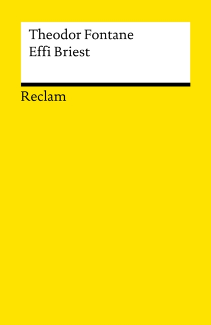 Effi Briest : Roman (Reclams Universal-Bibliothek), EPUB eBook