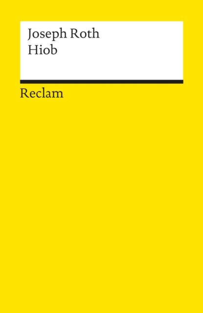 Hiob : Roman eines einfachen Mannes (Reclams Universal-Bibliothek), EPUB eBook