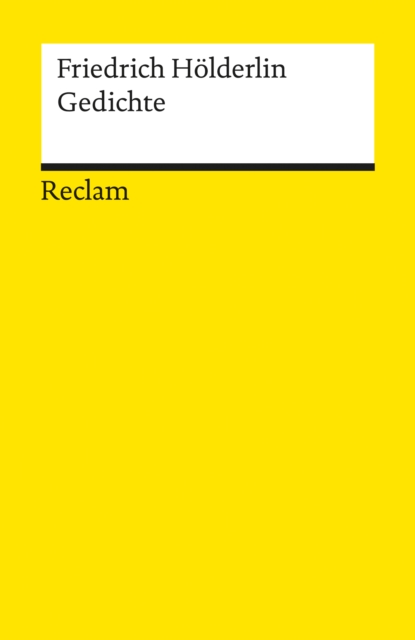 Gedichte : Eine Auswahl  (Reclams Universal-Bibliothek), EPUB eBook