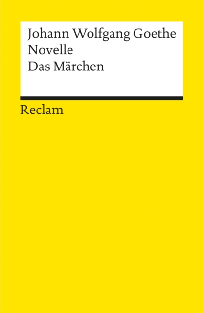 Novelle. Das Marchen : Reclams Universal-Bibliothek, EPUB eBook