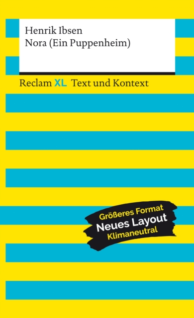 Nora (Ein Puppenheim) : Reclam XL - Text und Kontext, EPUB eBook