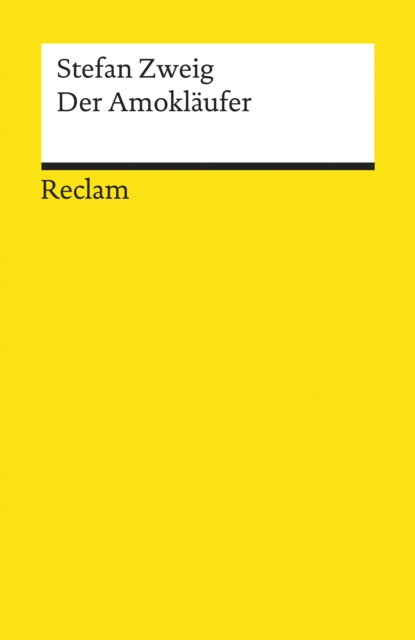 Der Amoklaufer : Reclams Universal-Bibliothek, EPUB eBook