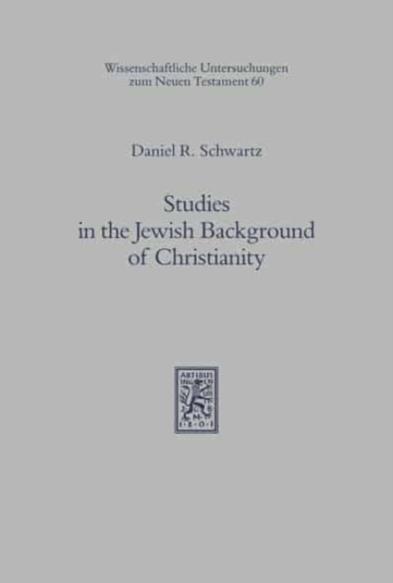 Studies in the Jewish Background of Christianity, Hardback Book