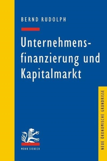 Unternehmensfinanzierung und Kapitalmarkt, Paperback / softback Book