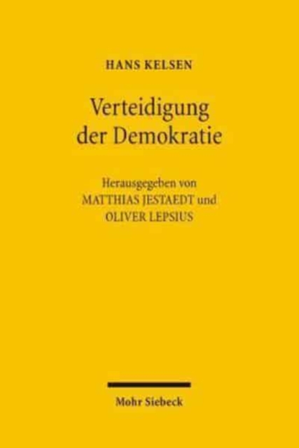 Verteidigung der Demokratie : Abhandlungen zur Demokratietheorie, Paperback / softback Book