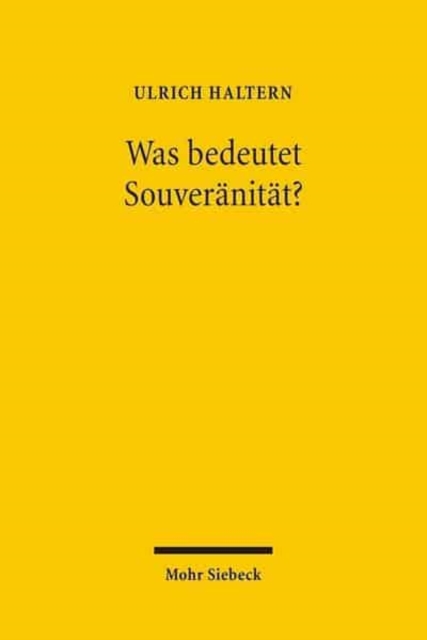 Was bedeutet Souveranitat?, Paperback / softback Book