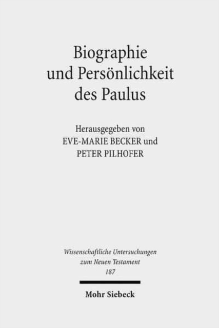 Biographie und Personlichkeit des Paulus, Paperback / softback Book