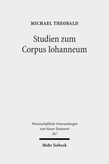 Studien zum Corpus Iohanneum, Hardback Book