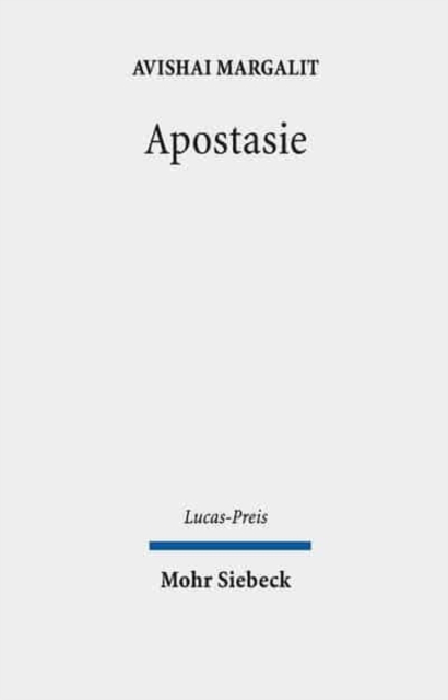 Apostasie, Hardback Book