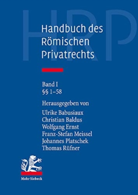 Handbuch des Romischen Privatrechts, Hardback Book