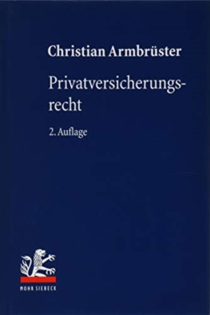 Privatversicherungsrecht, Hardback Book