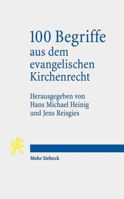100 Begriffe aus dem evangelischen Kirchenrecht, Paperback / softback Book