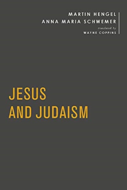 Jesus and Judaism, Hardback Book