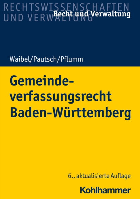 Gemeindeverfassungsrecht Baden-Wurttemberg, PDF eBook