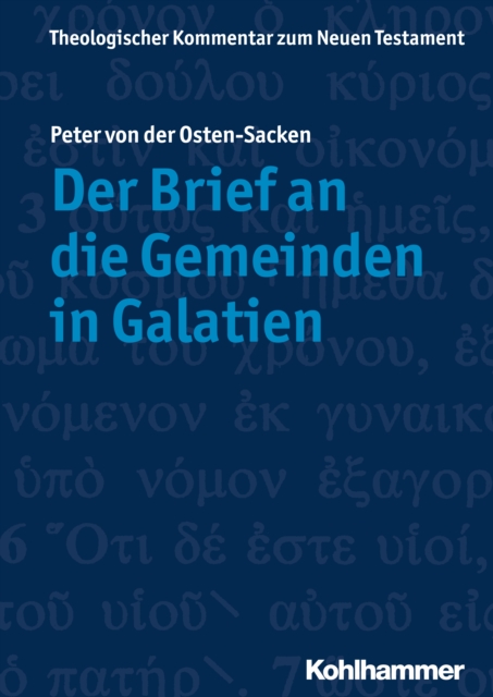 Der Brief an die Gemeinden in Galatien, PDF eBook