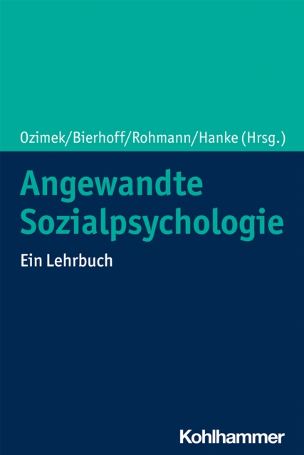 Angewandte Sozialpsychologie : Ein Lehrbuch, EPUB eBook