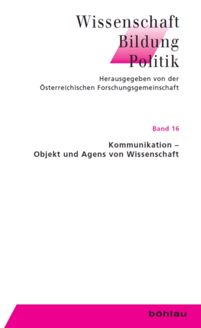 Kommunikation - Objekt und Agens von Wissenschaft, PDF eBook