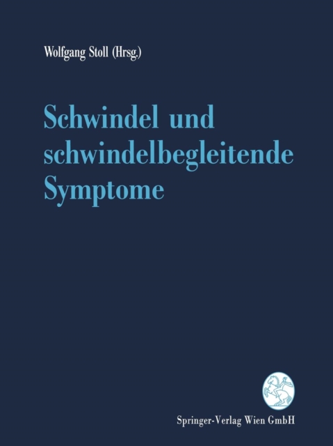 Schwindel Und Schwindelbegleitende Symptome, Paperback Book