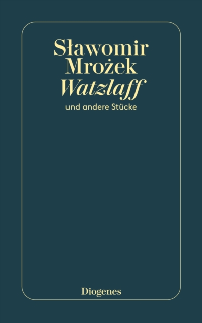 Watzlaff : und andere Stucke, EPUB eBook