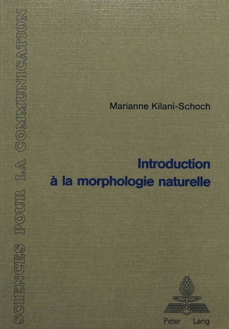 Introduction A La Morphologie Naturelle, Paperback / softback Book