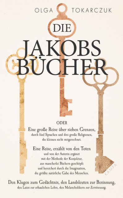 Die Jakobsbucher, EPUB eBook