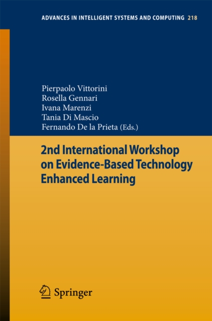 2nd International Workshop on Evidence-based Technology Enhanced Learning, PDF eBook