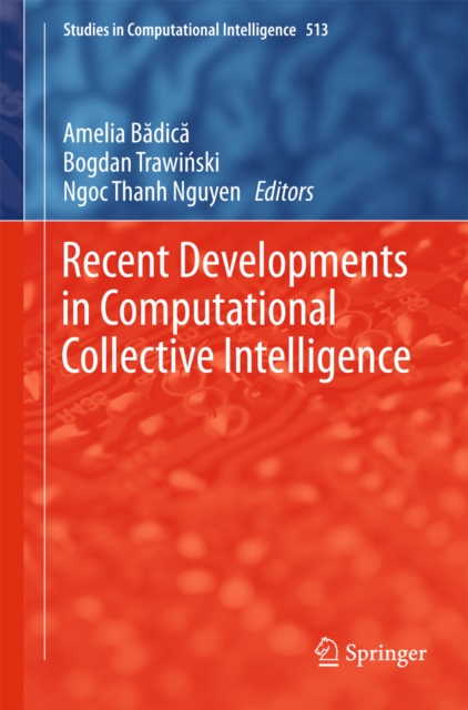 Recent Developments in Computational Collective Intelligence, PDF eBook