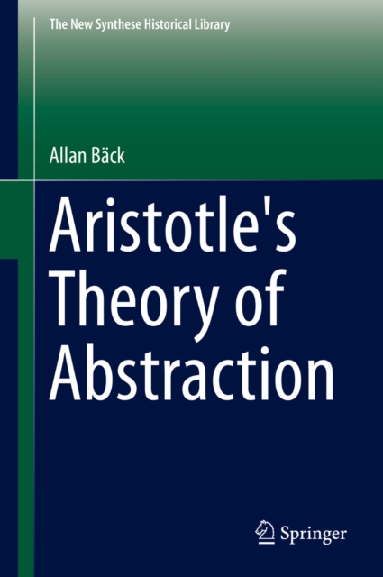 Aristotle's Theory of Abstraction, PDF eBook