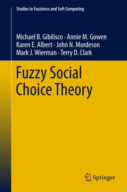 Fuzzy Social Choice Theory, PDF eBook