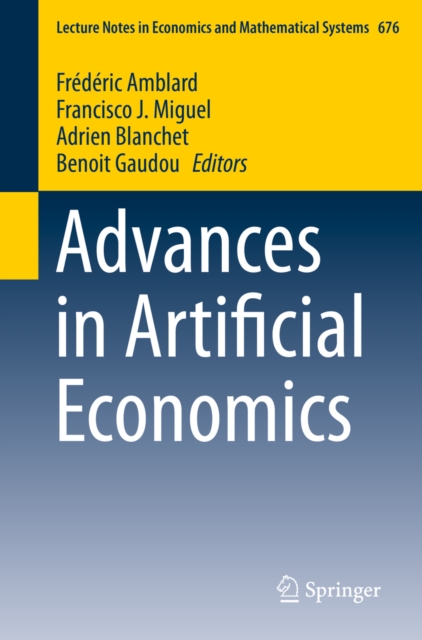 Advances in Artificial Economics, PDF eBook