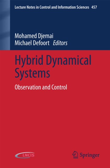 Hybrid Dynamical Systems : Observation and Control, PDF eBook