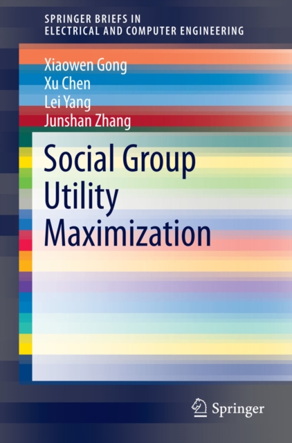 Social Group Utility Maximization, PDF eBook