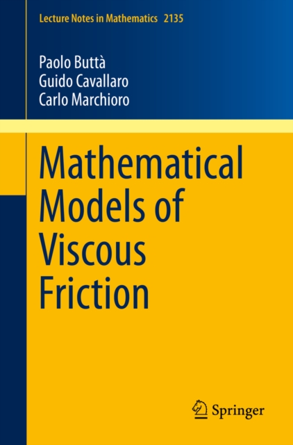 Mathematical Models of Viscous Friction, PDF eBook