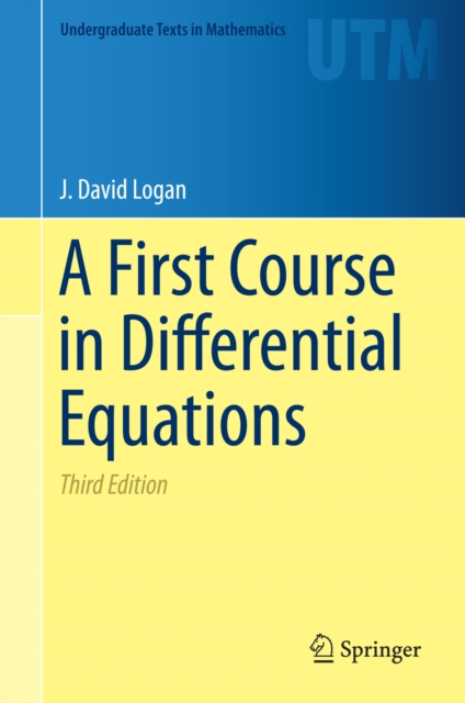 A First Course in Differential Equations, PDF eBook
