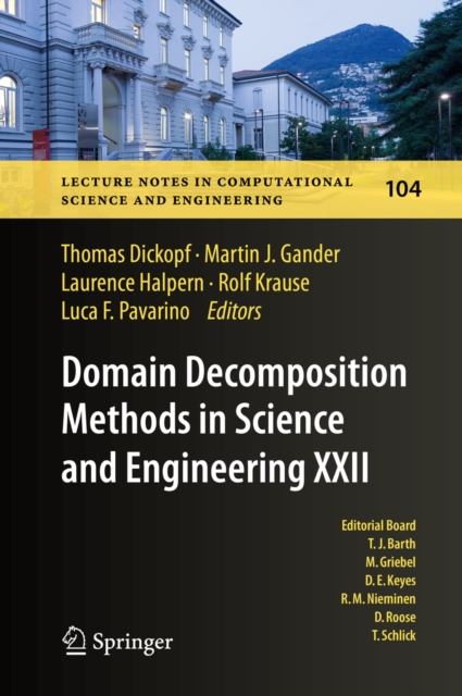 Domain Decomposition Methods in Science and Engineering XXII, PDF eBook
